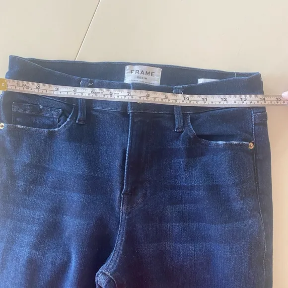 FRAME Denim Le Skinny de Jeanne High Waist Jeans