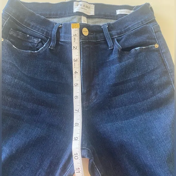 FRAME Denim Le Skinny de Jeanne High Waist Jeans