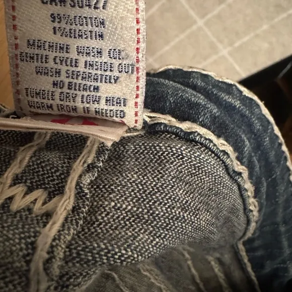 FRAME Le Skinny de Jeanne Skinny Jeans Distressed Cuffs Size 26