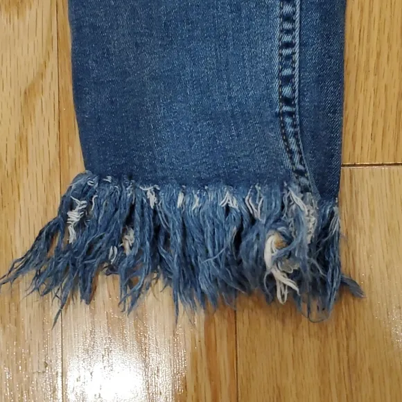 Free People Great Heights frayed skinny jean