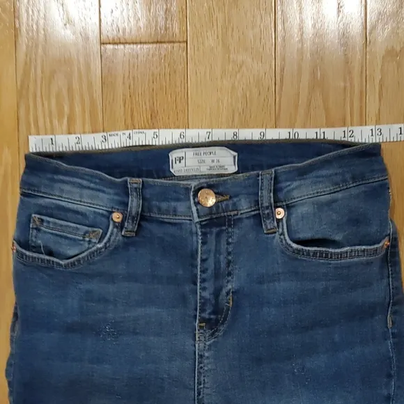 Free People Great Heights frayed skinny jean