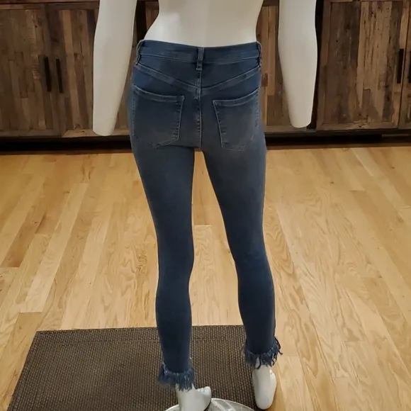 Free People Great Heights frayed skinny jean