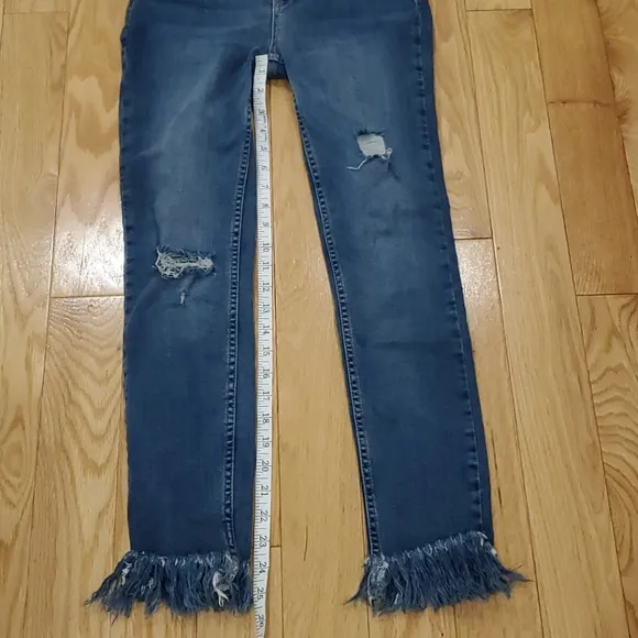 Free People Great Heights frayed skinny jean