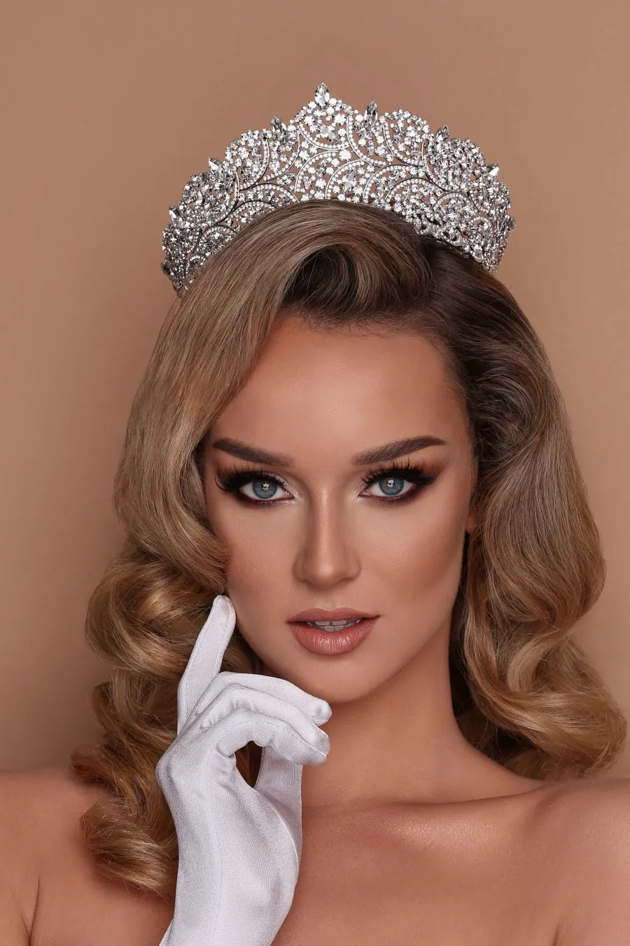GEORGIAN Swarovski Bridal Crown