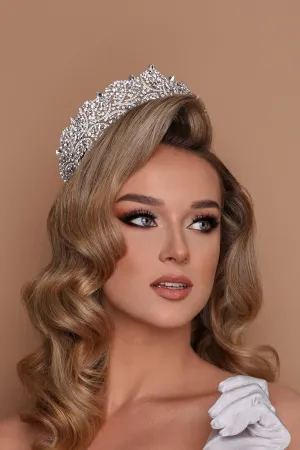 GEORGIAN Swarovski Bridal Crown