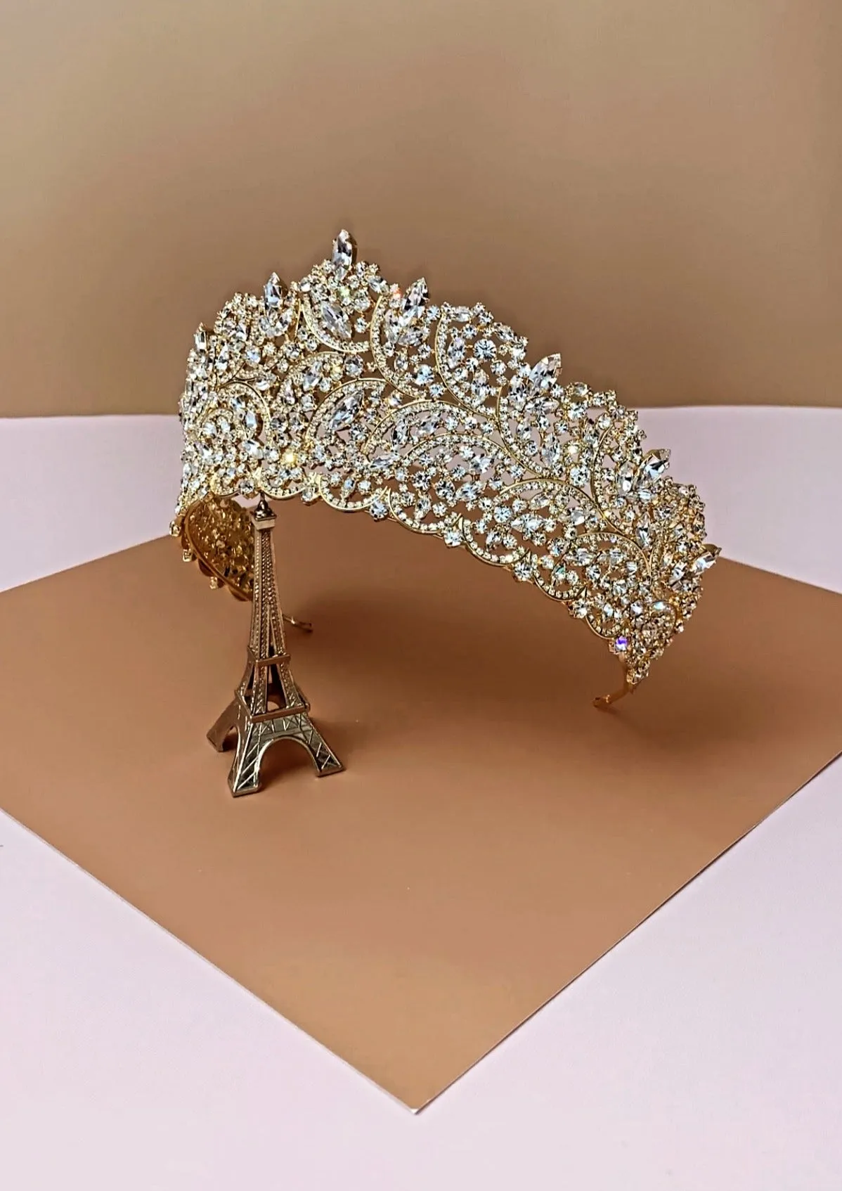 GEORGIAN Swarovski Bridal Crown