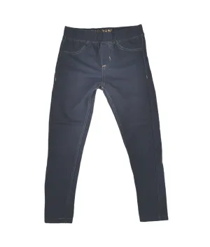 GIRL SIZE 7/8 YEARS - VIGOSS, Blue Jeggings NWOT B35