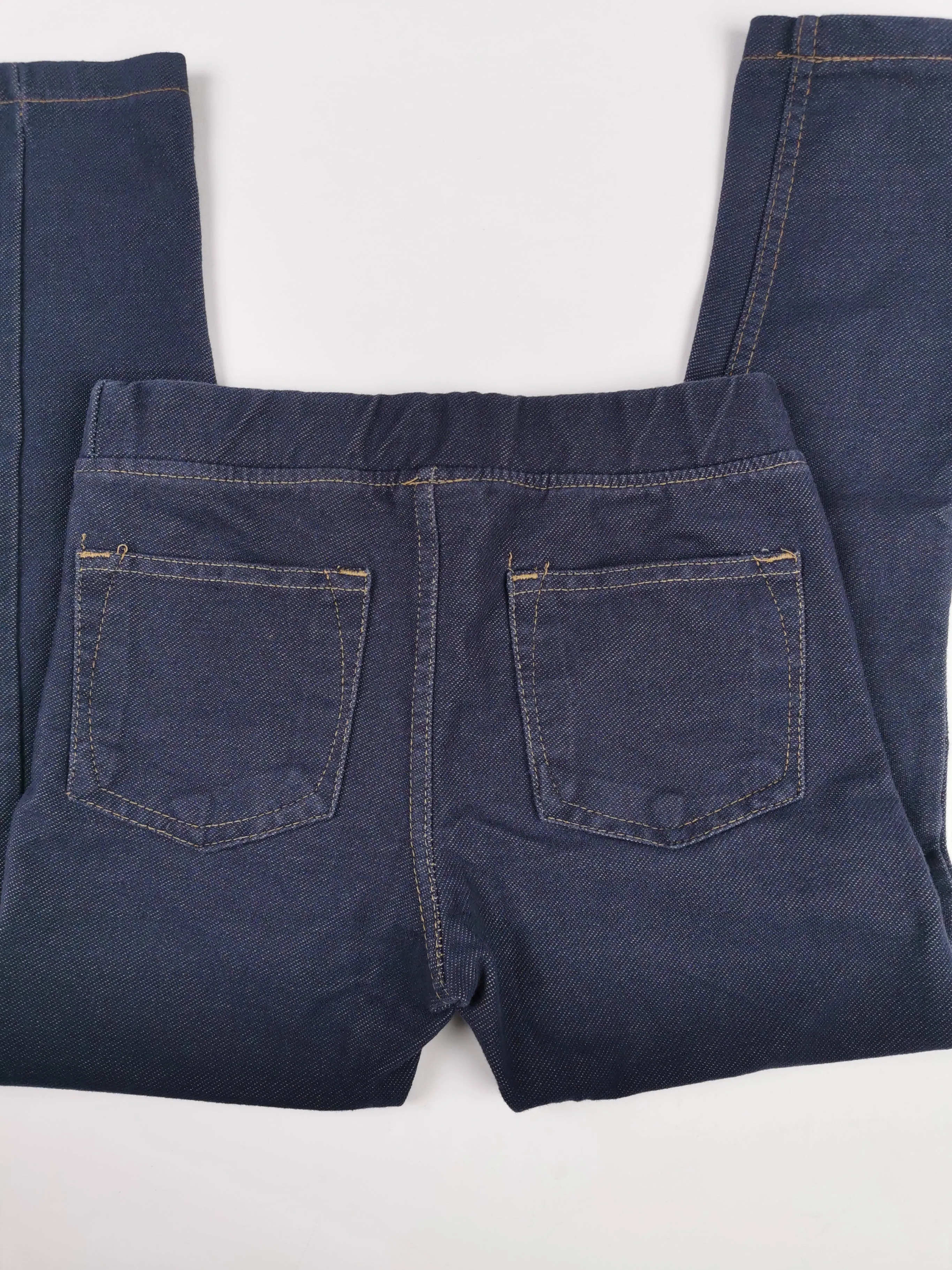 GIRL SIZE 7/8 YEARS - VIGOSS, Blue Jeggings NWOT B35