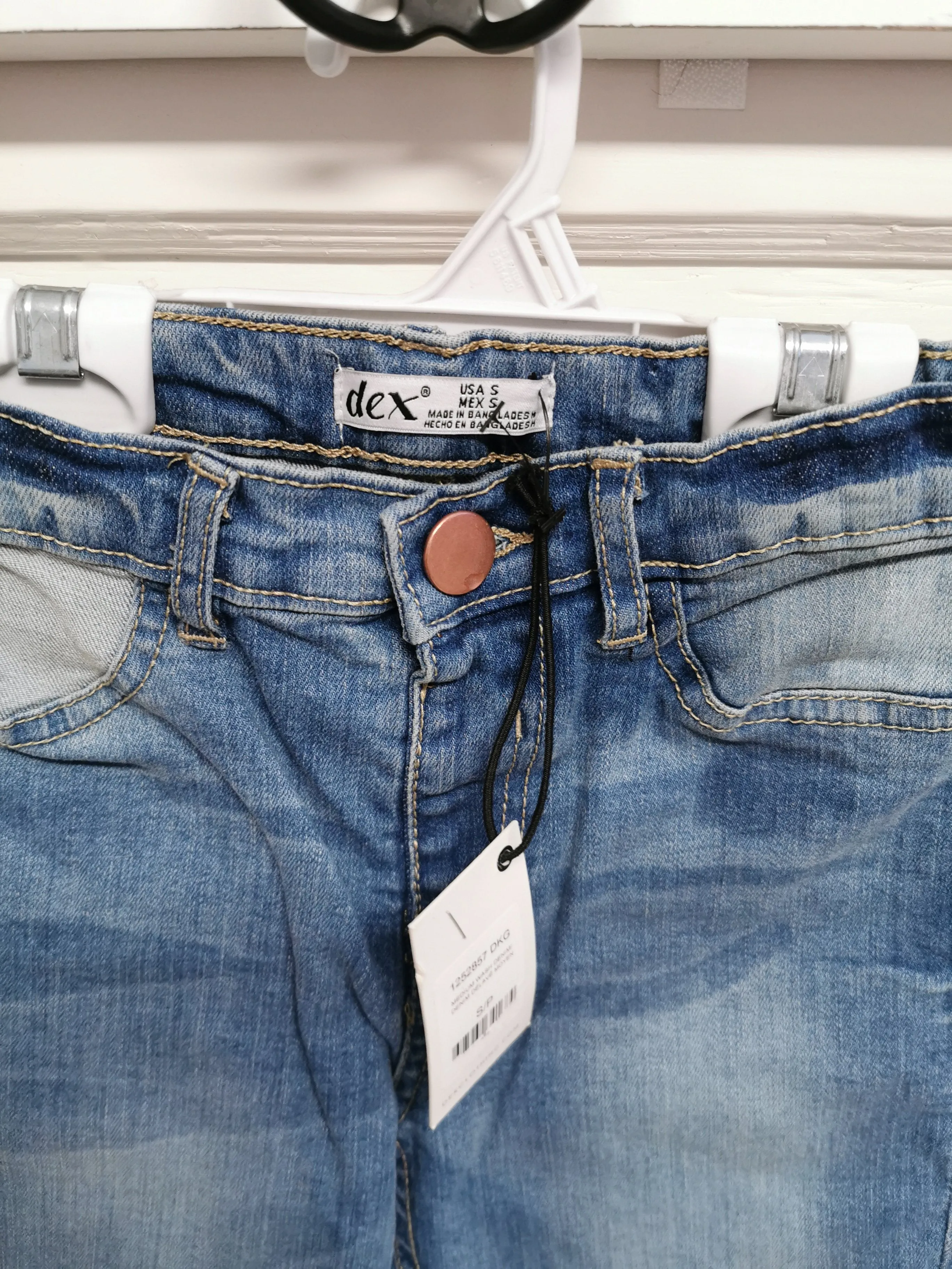 GIRL SIZE(S) SMALL (7/8 YEARS) & MEDIUM (10 YEARS) - DEX, Skinny Jeans NWT B41