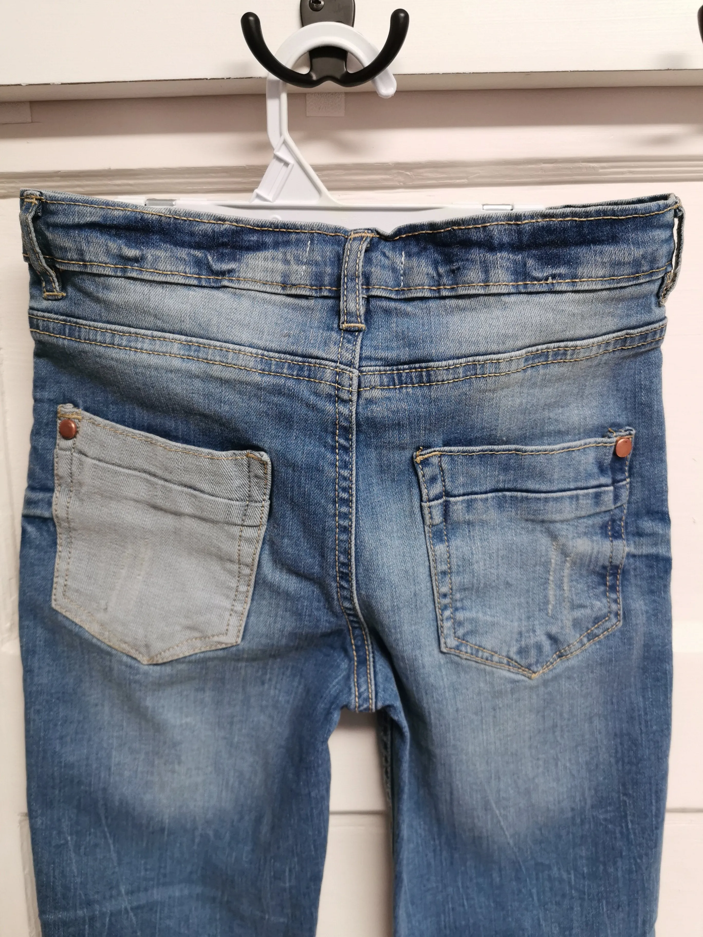 GIRL SIZE(S) SMALL (7/8 YEARS) & MEDIUM (10 YEARS) - DEX, Skinny Jeans NWT B41
