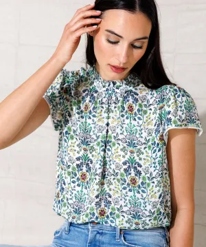 go vintage tee print