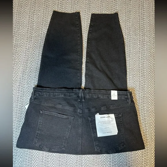 Good American | Good Legs Black skinny Jeans | Sz 24 | NWT