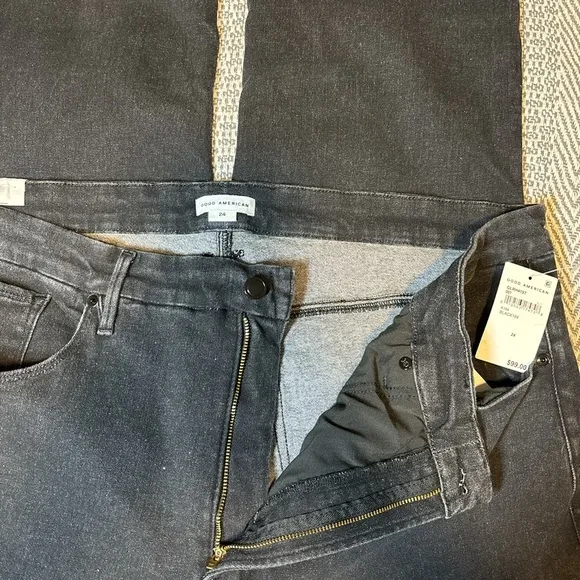 Good American | Good Legs Black skinny Jeans | Sz 24 | NWT
