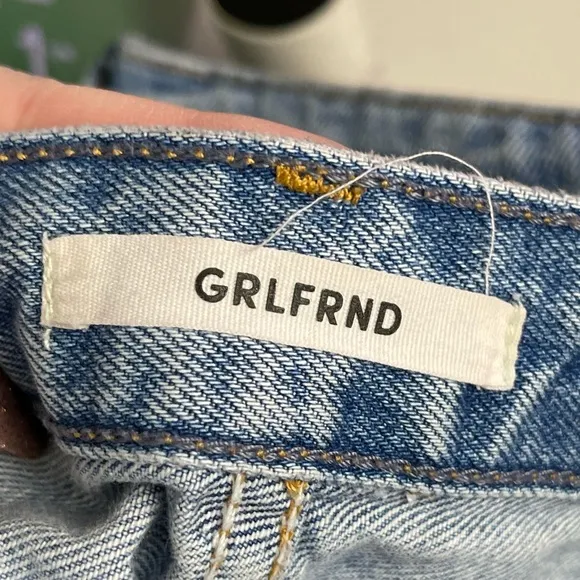 Grlfrnd Denim Heavily Distressed Karolina Jeans Size 26 In A Little More Love