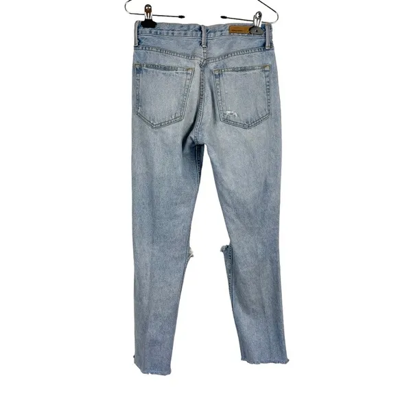 Grlfrnd Denim Heavily Distressed Karolina Jeans Size 26 In A Little More Love