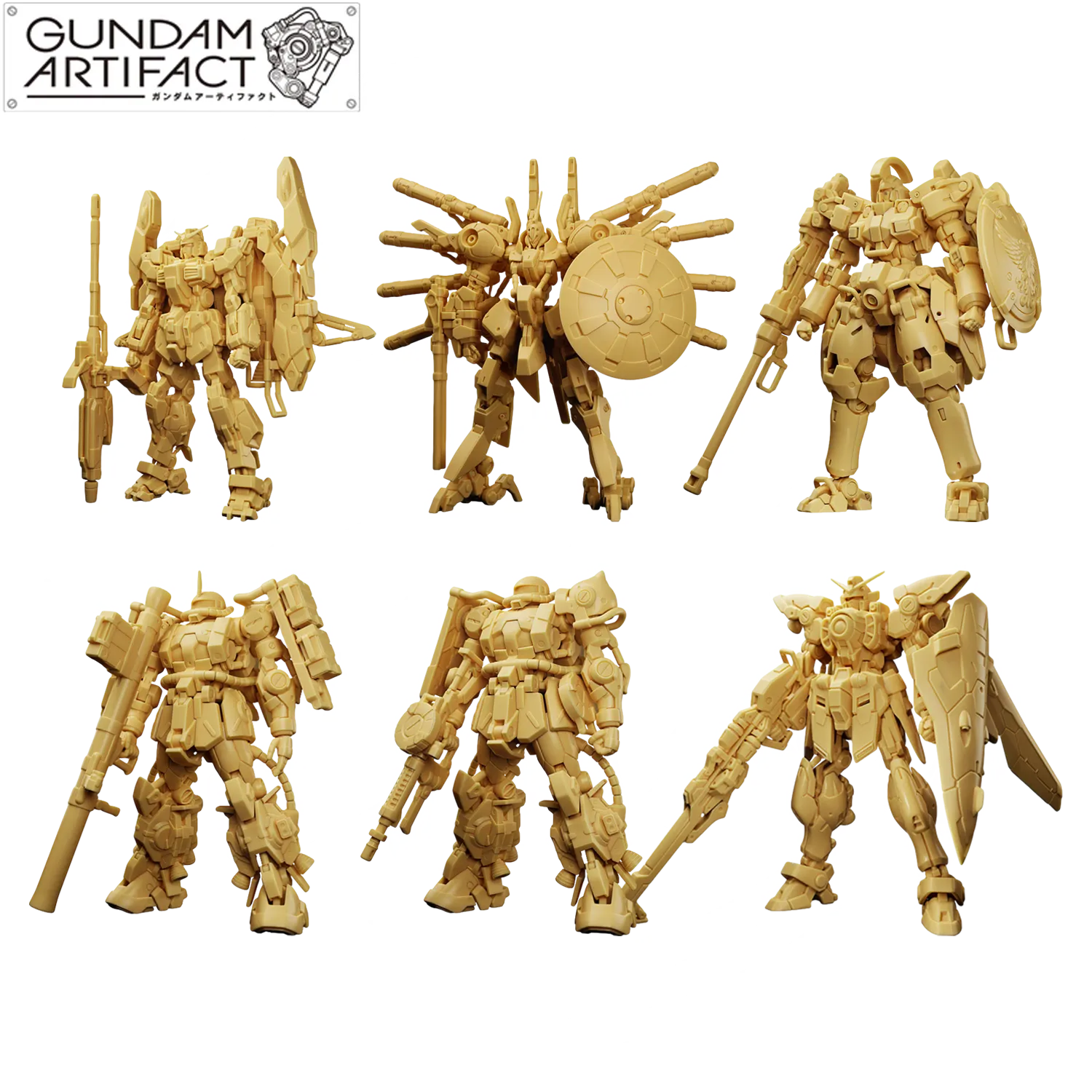 Gundam Artifact Vol.4 - Bundle of 6
