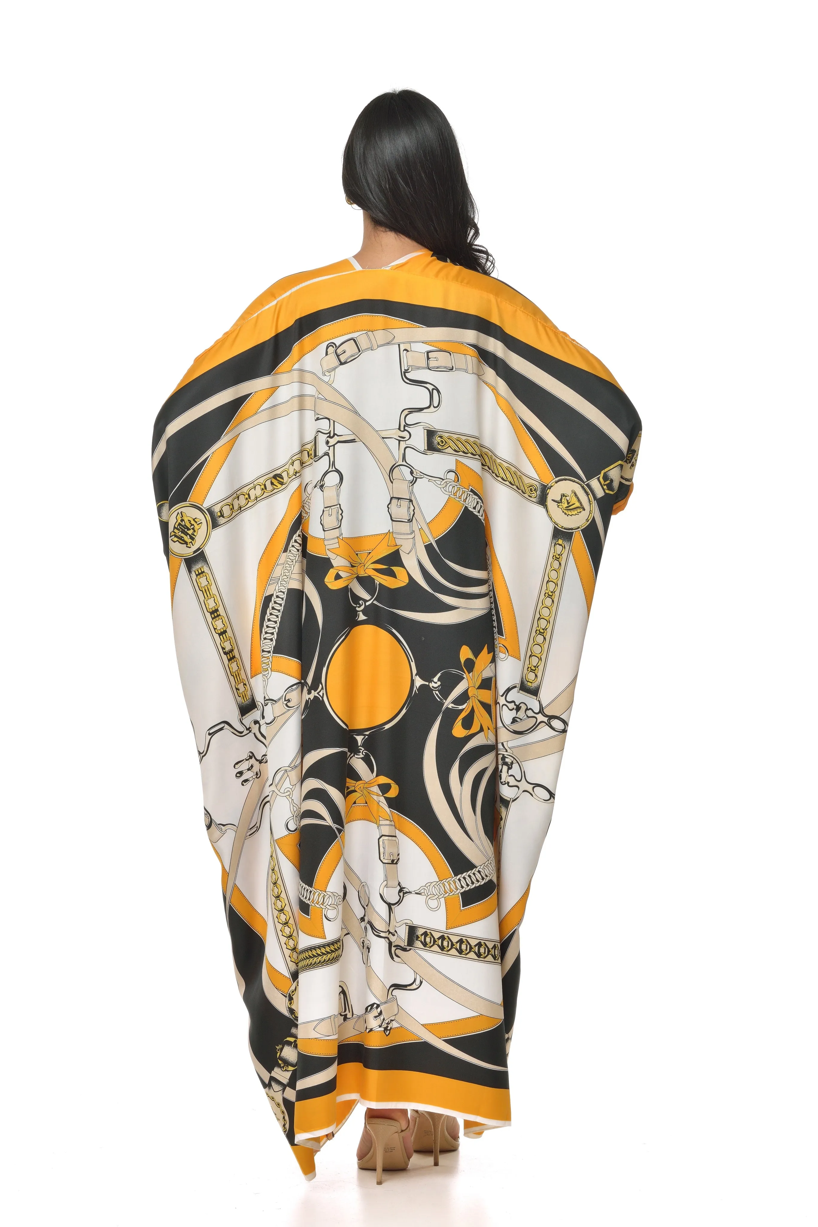 Hannah Satin Kimono