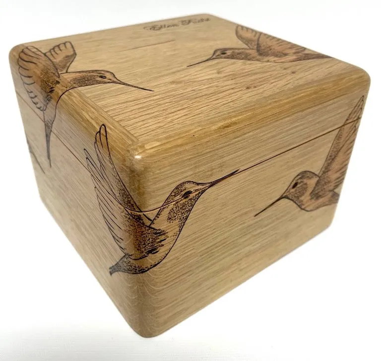 Heirloom wooden Recipe box (Base price shown)