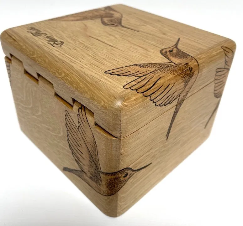 Heirloom wooden Recipe box (Base price shown)