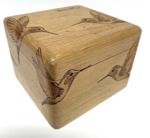 Heirloom wooden Recipe box (Base price shown)