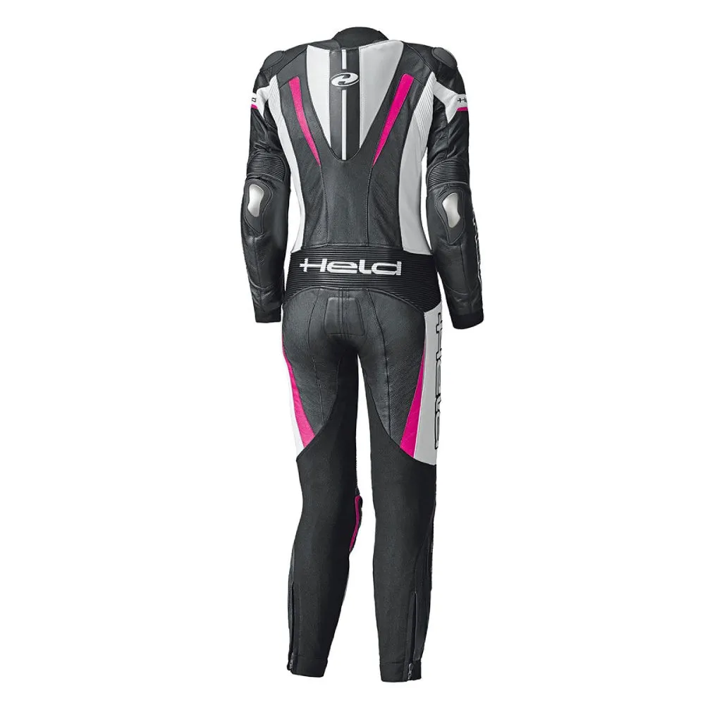 Held Ayana 2 Ladies Leather One-Piece Suit Black / Pink