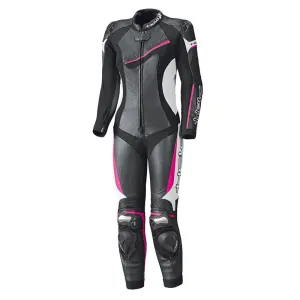 Held Ayana 2 Ladies Leather One-Piece Suit Black / Pink