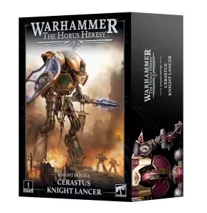 Horus Heresy Knight Houses Cerastus Knight Lancer