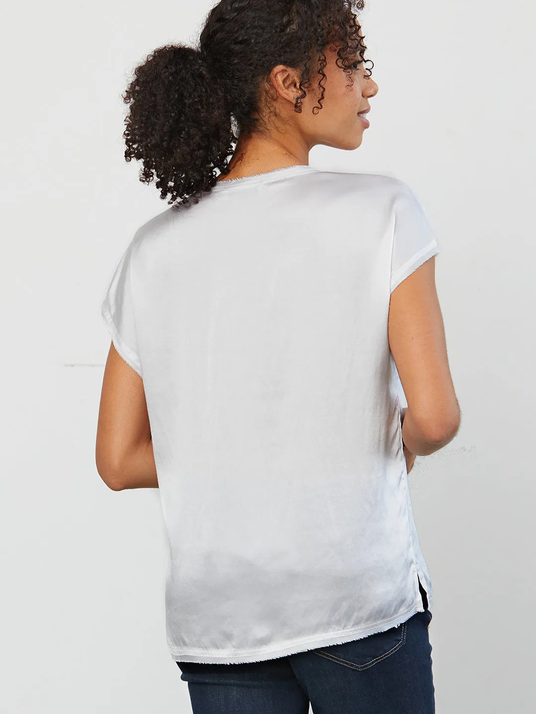 ICONIC go luxe raw revisited tee