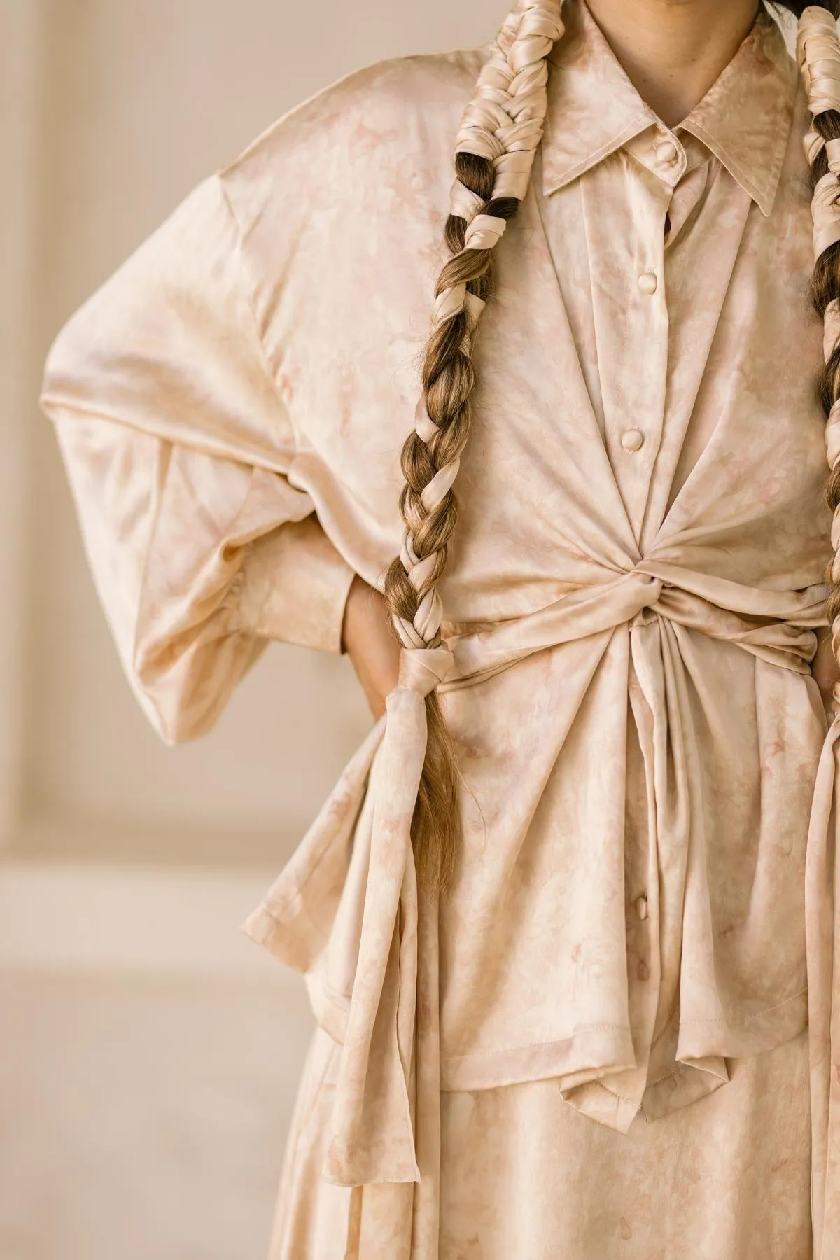 Inanna 2 Piece Set (100% Botanically Dyed Silk)