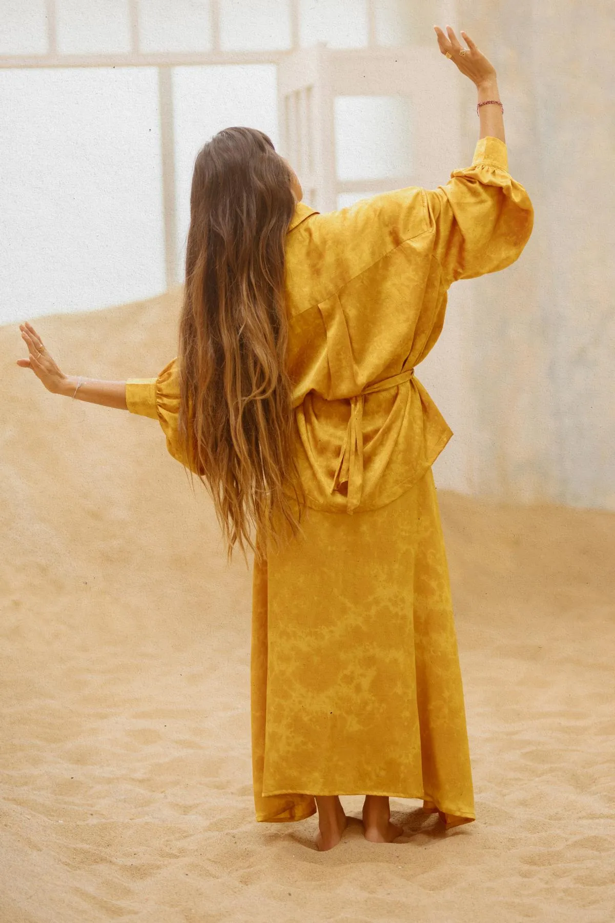 Inanna 2 Piece Set (100% Botanically Dyed Silk)