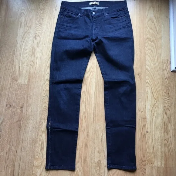 J brand jeans skinny zip ankle jeans