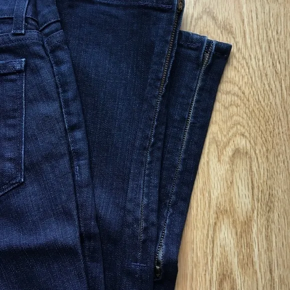J brand jeans skinny zip ankle jeans
