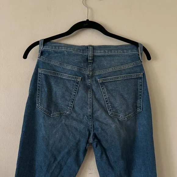 J Crew 10&quot; highest-rise toothpick jeans Size 26