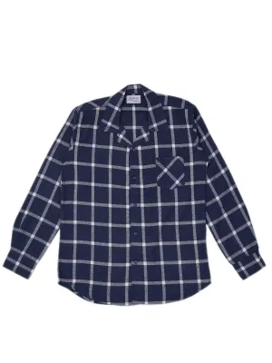 Jackhammer Liam Plaid Shirt Blue