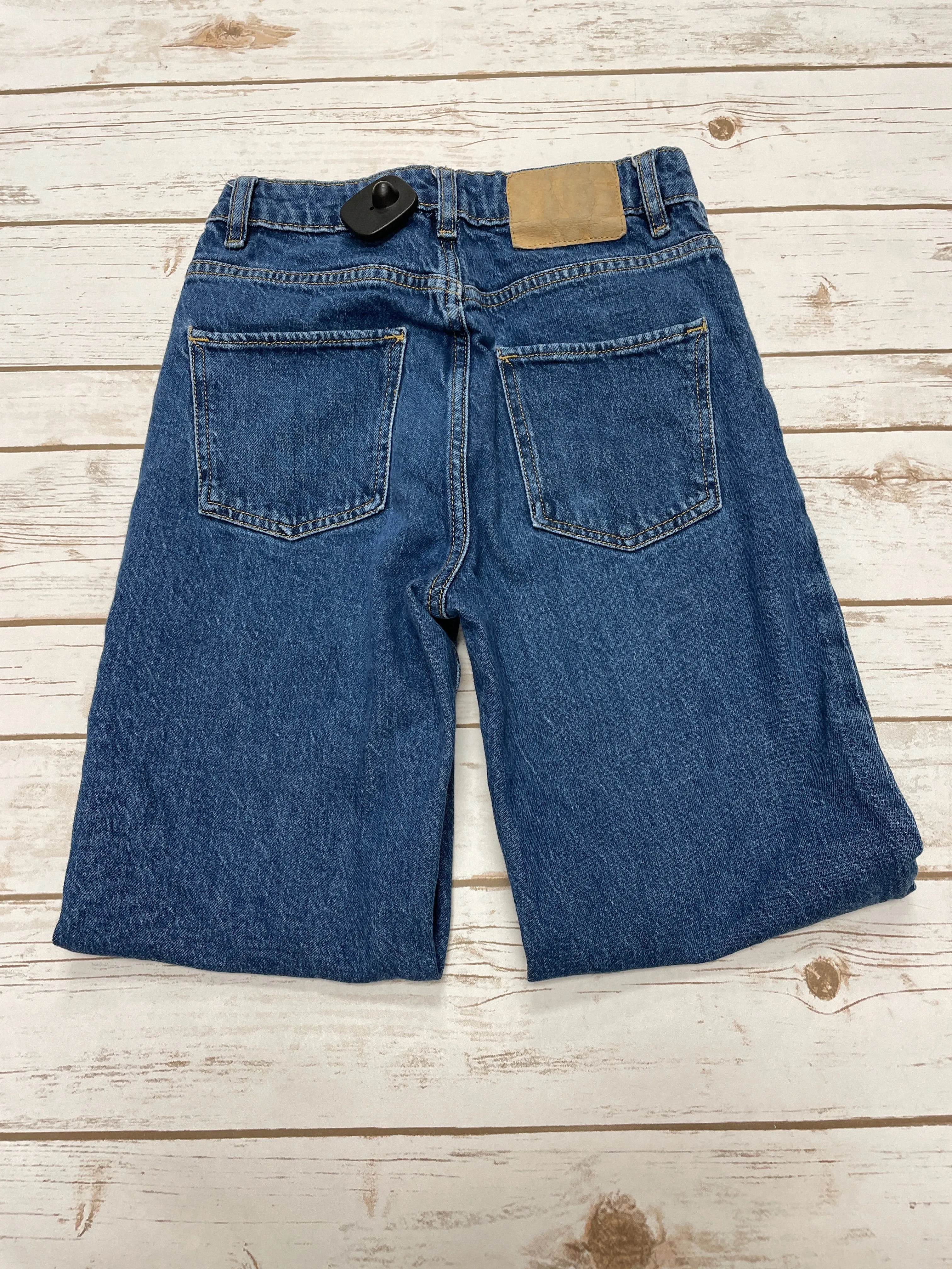 Jeans Skinny By Zara In Blue Denim, Size: 2
