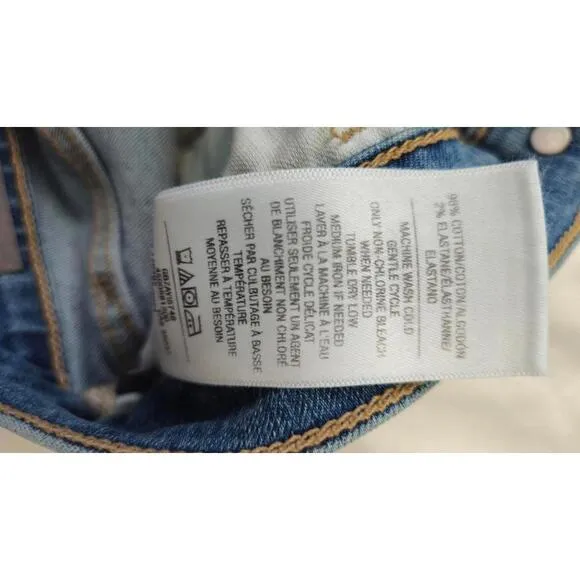 Joe's Jeans Blue High-Rise Skinny Ankle Denim - Size 27 NWT