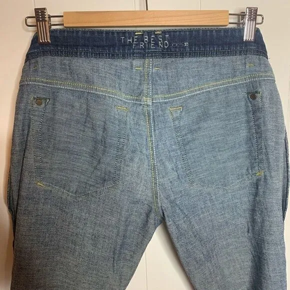 Joes Jeans Best Friend Fit Ankle Crops Sandy Wash