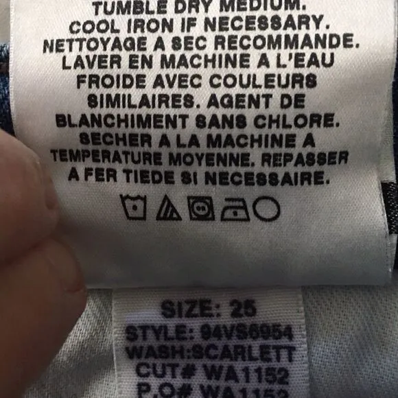 Joe’s Jeans Medium Wash Distressed Mini Skirt