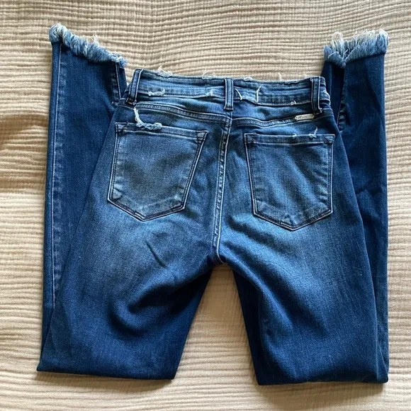 KanCan‎ Distressed High Rise Ankle Skinny Estilo Skinny Jeans
