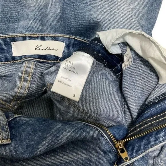 Kancan Hi-Rise distressed jeans size 26