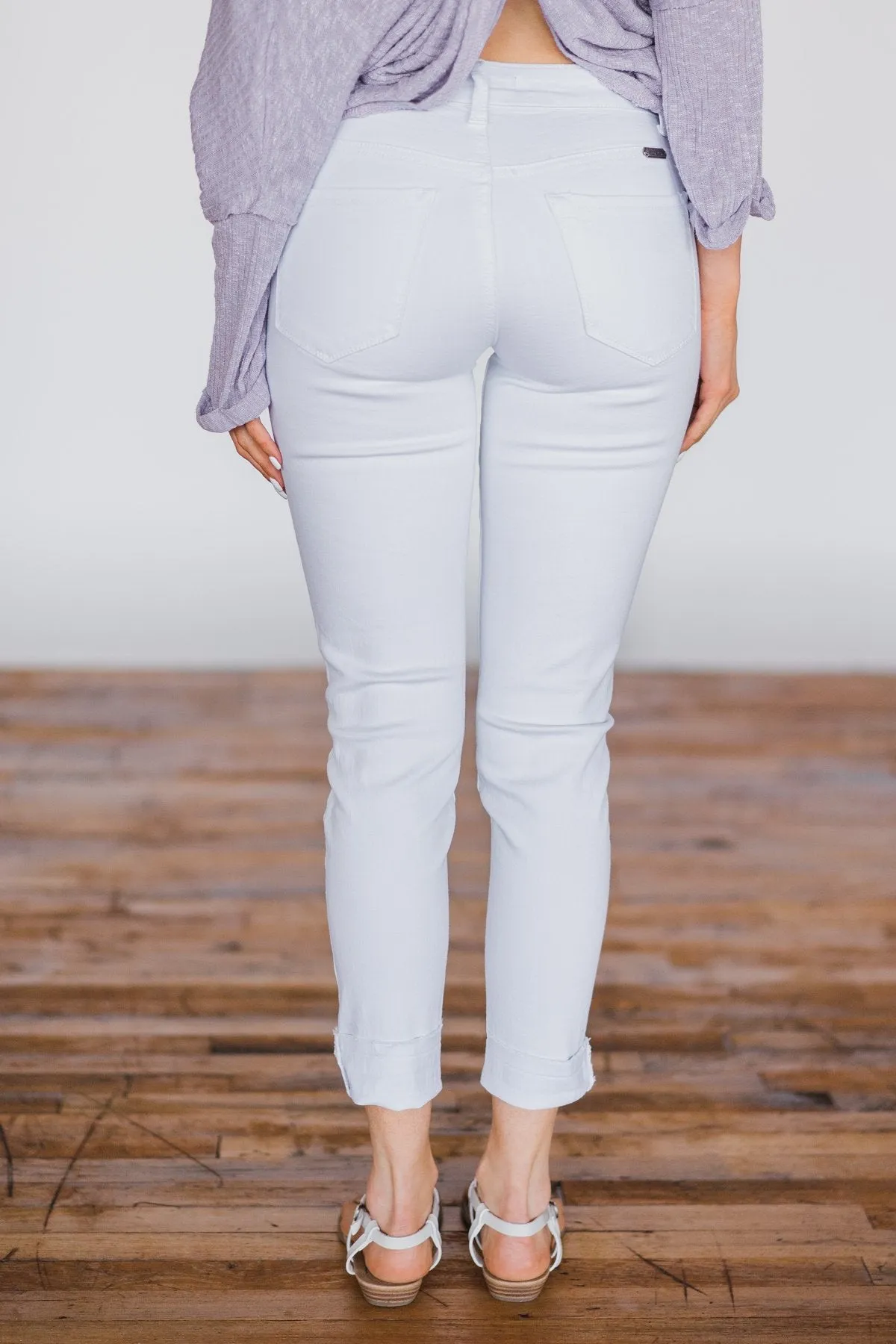 KanCan - White Distressed Denim Jeans