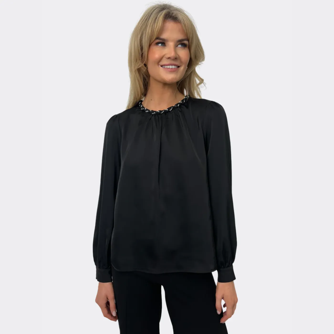 Kate & Pippa Silk Chain Tara Top