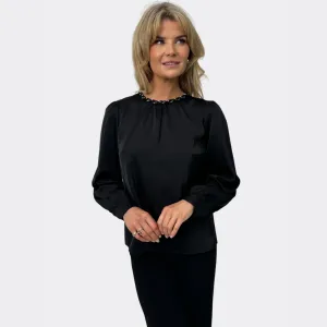 Kate & Pippa Silk Chain Tara Top