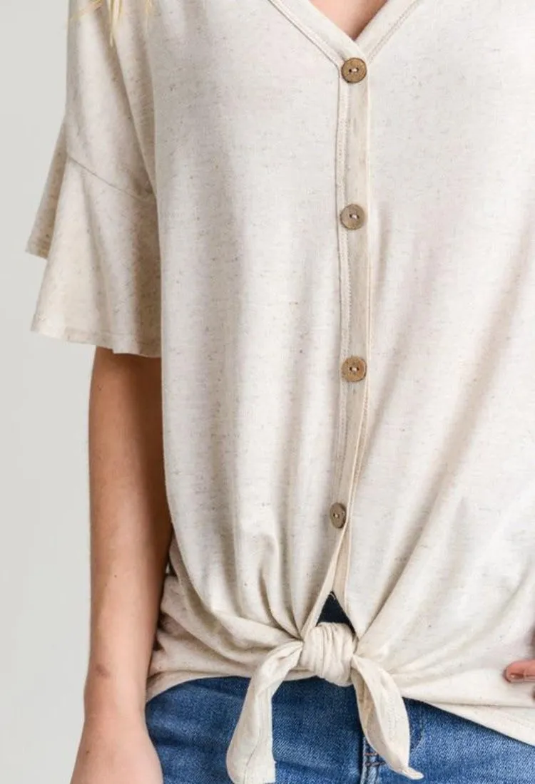 Katelyn Tie Top-Final Sale