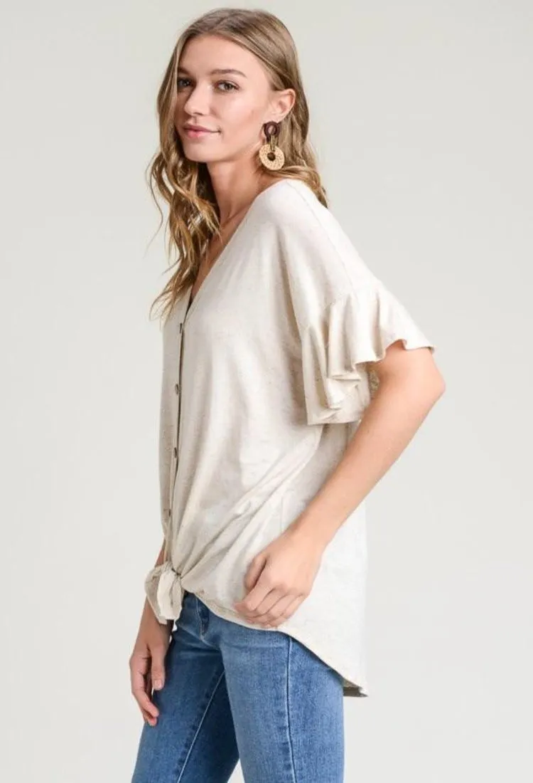 Katelyn Tie Top-Final Sale