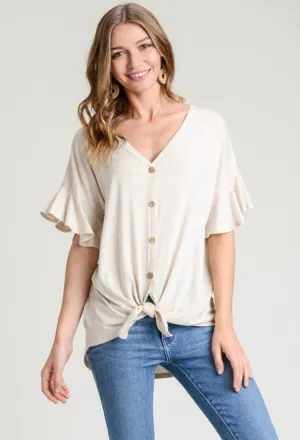 Katelyn Tie Top-Final Sale