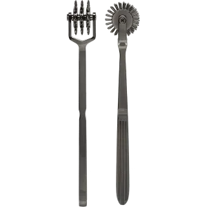 Kink Spike Pinwheel Solid Metal 3 Wheels