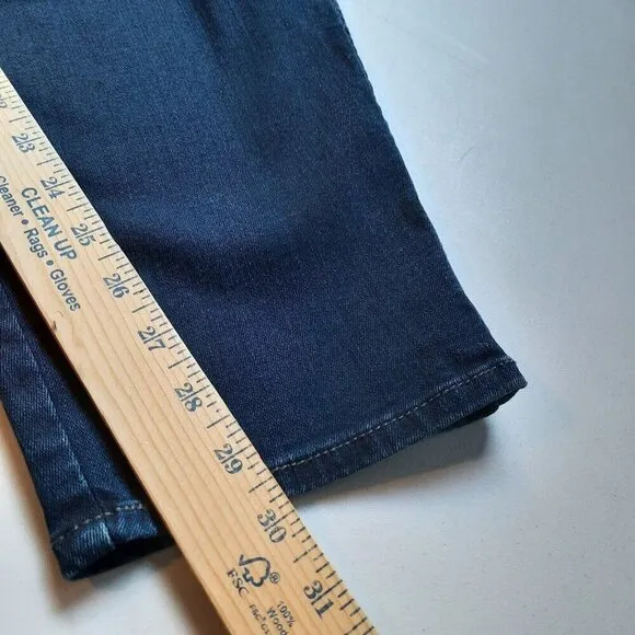 KUT From The Kloth Diana Fab Ab Skinny Jeans Size 24W High Rise Dark Wash