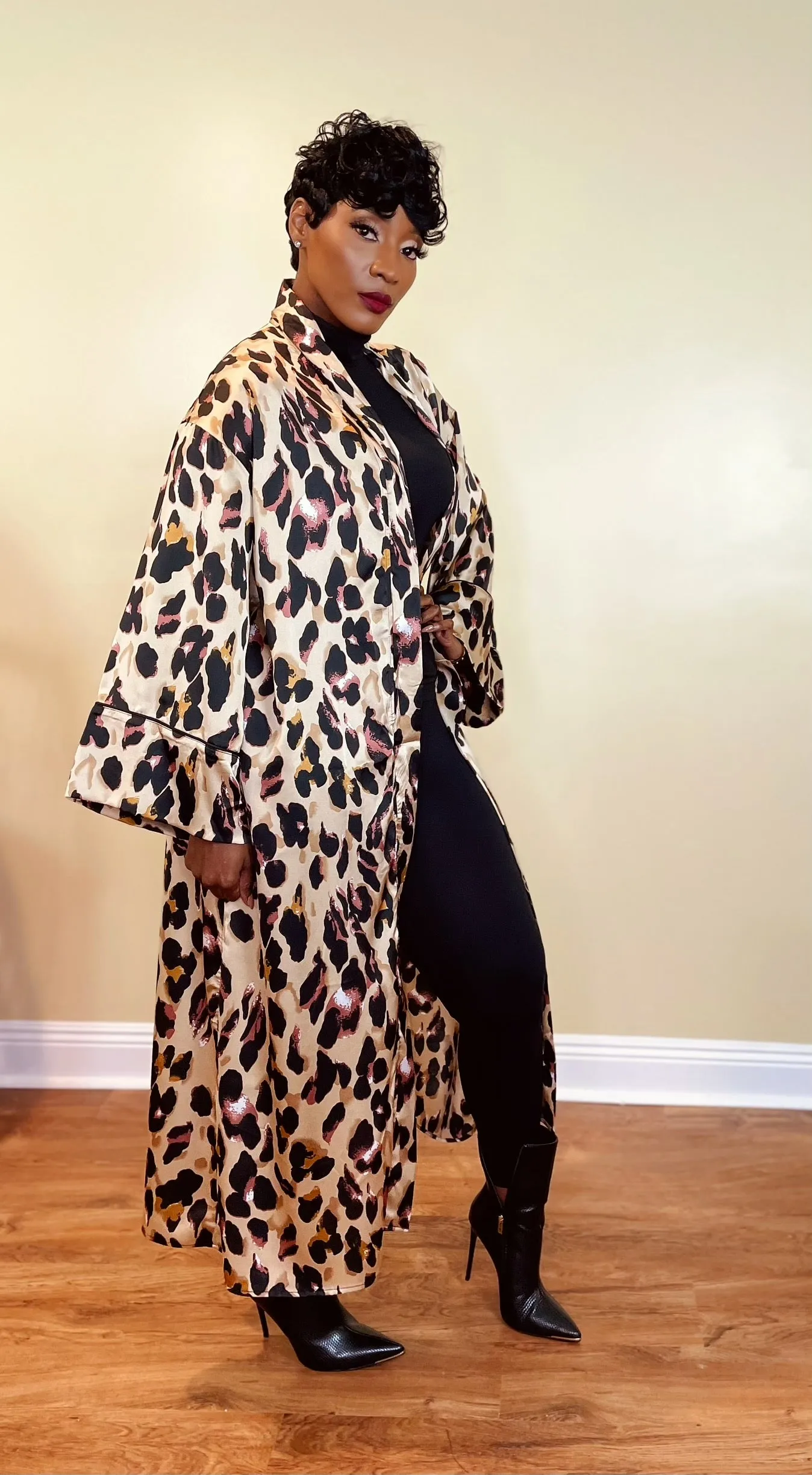 LEOPARD CARDIGAN