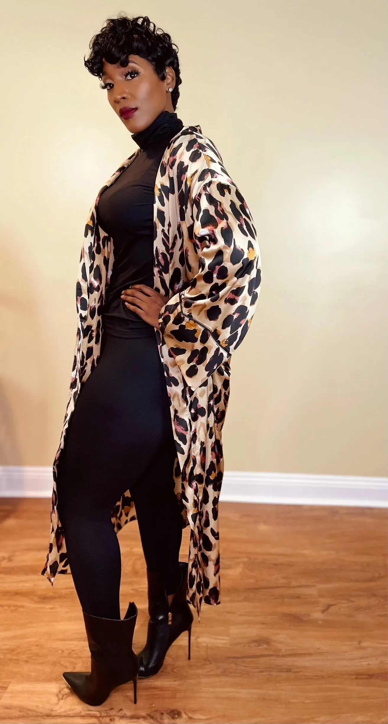 LEOPARD CARDIGAN